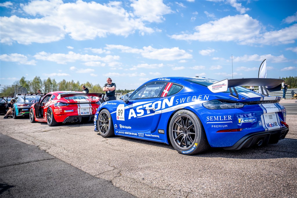 Porsche Denmark Racing på jagt efter endnu et mesterskabspodie på Mantorp
(Foto: A1 Work)